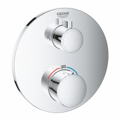GROHE GROHTHERM термостат для душу з перемикачем на 2 положення верхній/ручний душ Львів