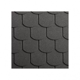 Бітумна черепиця Izohan Nexler Луска 800 Графіт