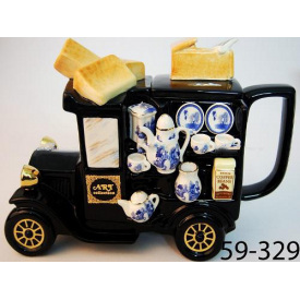 Чайник Ретромобіль Lefard AL2805