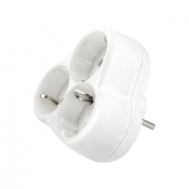 Трійник із заземленням трикутний Teb Electrik (300-000-707)