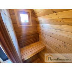 Лазня бочка з душем Овоїд 4,0 м від виробника Thermowood Production Київ