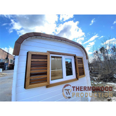 Декоративные ставни из термодерева для бани 1090х900мм Киев