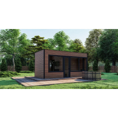 Мобільна модульна сауна 6х3м Gartensauna-7 під ключ від виробника Thermowood Production Первомайськ