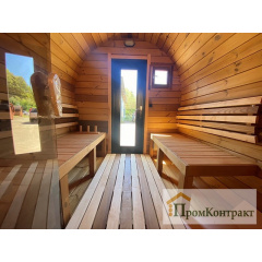 Лазня бочка Овоід Люкс 5,0 м від виробника Thermowood Production Київ