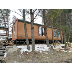 Сауна Cube Quadro 9,0x3,5m от производителя Thermowood Production Чернигов