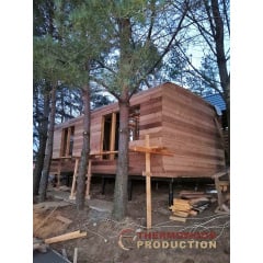 Сауна Cube Quadro 9,0x3,5m от производителя Thermowood Production Чернигов