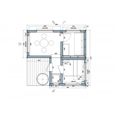 Модульный дом-баня 5,0х4,7м Sauna House 8 под ключ от производителя Thermowood Production Боярка