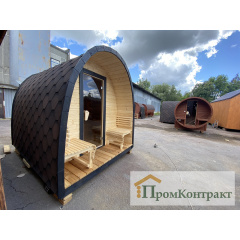 Мобільна лазня бочка у стилі Іглу 2.2х3.0м Outdoor POD Sauna Igloo Вінниця