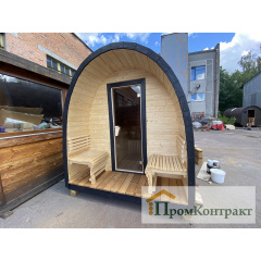 Мобільна лазня бочка у стилі Іглу 2.2х3.0м Outdoor POD Sauna Igloo Вінниця