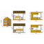 Лазня мобільна барн хаус 3,5 х2, 3х2, 7м Sauna barn house 01 Thermowood Production Ukraine Пологи