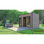 Модульная баня 4,0х2.3м Gartensauna-9 Thermowood Production под ключ от производителя Мелитополь