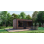 Мобільна модульна сауна 6х3м Gartensauna-7 під ключ від виробника Thermowood Production Первомайськ