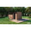 Мобільна модульна сауна 6х3м Gartensauna-7 під ключ від виробника Thermowood Production Первомайськ