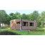 Модульный гостевой дом-баня 5,3х6,8м Sauna House 7 под ключ от Thermowood Production Винница
