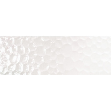 Плитка Azteca Unik R90 Bubbles White Glossy 30х90 см B43