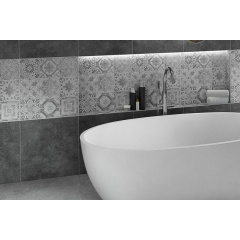 Плитка Cerrol Talens Grey Dekor 60х60 см Киев