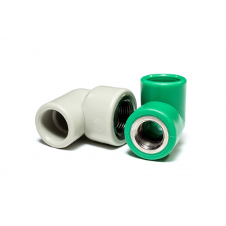 PPR коліно 90° PN20 GreenLife Ø63 (PipeLife)