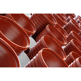 Труба Plastimex 400x3000 гофрированная канализационная