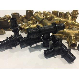 Трійник рівнобічний PPSU 25x25x25 мм Heat-Pex Evolution