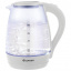 Чайник електричний скляний 1.8 л Satori SGK-4105-WT White Стрий
