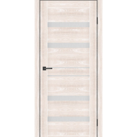 Дверное полотно MS Doors GEORGIA 60см дуб шампань стекло сатин