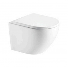 Унітаз Підвісний Qtap Robin Безободковий З Сидінням Slim Soft-Close Qt1333046Enrw