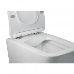 Набор Qtap Инсталляция 3 В 1 Nest Qt0133M425 С Панелью Смыва Линейной Qt0111M08381Crm + Унитаз С Сиденьем Crow Qt05335170W Ладан