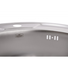 Кухонная мойка Kroner (Krp) Satin-490 D0.6T160 Василівка