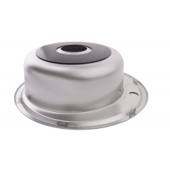 Кухонная мойка Kroner (Krp) Satin-490 D0.6T160 Василівка