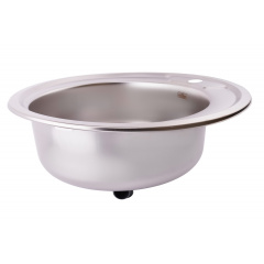 Кухонная мойка Kroner (Krp) Satin-490 D0.6T160 Василівка