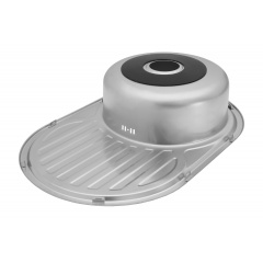 Кухонная мойка Kroner (Krp) Dekor-7750 D0.8T180 Рівне
