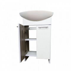 Тумба пластикова The Mix 2.0 white 2 двері 60 см Запоріжжя