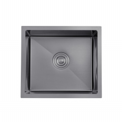 Мойка кухонная Kroner Handmade (Krp) Pvd Schwarze-4843Hm D3.0-1.0T215 Орехов