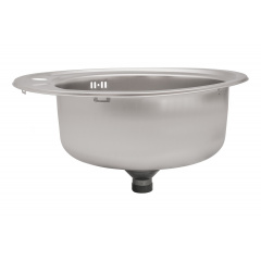 Кухонная мойка Kroner (Krp) Satin-490 D0.8T180 Чернігів