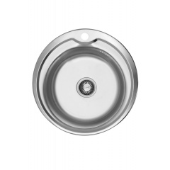 Кухонная мойка Kroner (Krp) Satin-510 D0.6T160 Покровськ