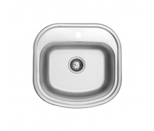 Кухонна мийка Kroner KRP Satin-4749 (0,8 мм)