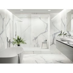 Плитка Azulejos Benadresa Newbury White Pulido Rect 60х120 см Рівне