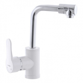 Змішувач для кухні PLAMIX Mario-001 White без підведення (PM0556)