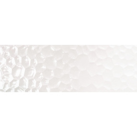 Плитка Azteca Unik R90 Bubbles White Glossy 30х90 см B43