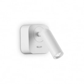 Бра BEAN LED SQ WH Ideal Lux 260648