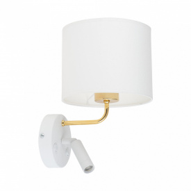 Бра TK LIGHTING 1370 RICHI WHITE/GOLD