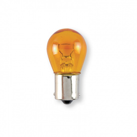 Лампа накаливания оранжевая 12 V BAU 15s 21 W