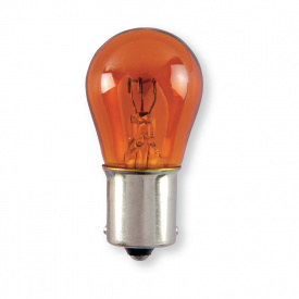 Лампа накаливания Berner оранжевая 24 V BAU 15s 21W
