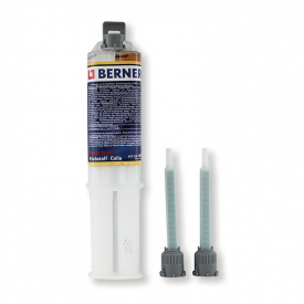 Клей для пластика Berner 2-х компонентный 25 мл
