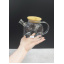 Заварочный чайник Ardesto 1,2 л боросиликатное стекло с бамбуковой крышкой AR3012GB Хмельник