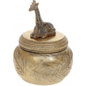 Шкатулка 11.5х11.5х13.5см Gold Африка Bona DP118499