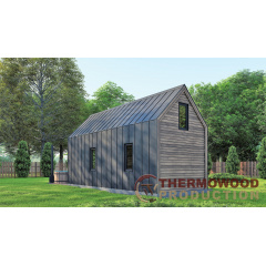 Барнхаус с баней 7,8х3,2м Sauna Barn House 04 от производителя ThermoWood Production Ладан