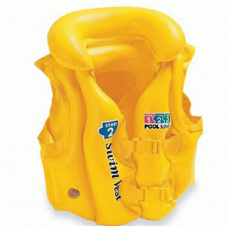 Фото - Жилет Intex 58660 Желтый (SKL0426) Жилет Intex 58660 Желтый (SKL0426)