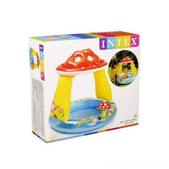 Дитячий надувний басейн Intex 57114 «Грибочок», 102 х 89 см (hub_eyes2e) Жмеринка
