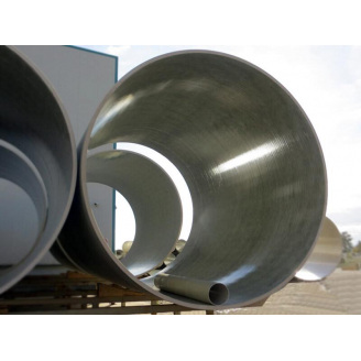 Труба стеклопластиковая SN-10000 PN-10 DN-600 (DN-800, DN-900, DN-1100, DN-1200, DN-1400) отрезок 12 м